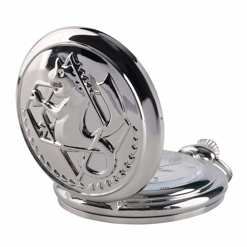High Quality Full Metal Alchemist Silver Watch