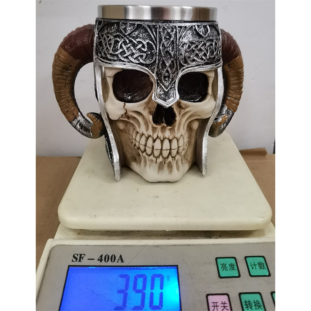 Stainless Steel Skull   Viking Pirate Tankard