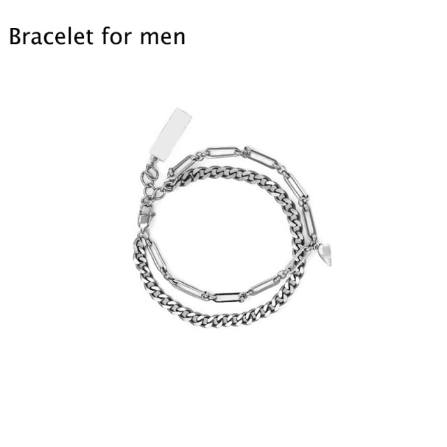 Magnet Couple Bracelets Heart Attraction Bracelet