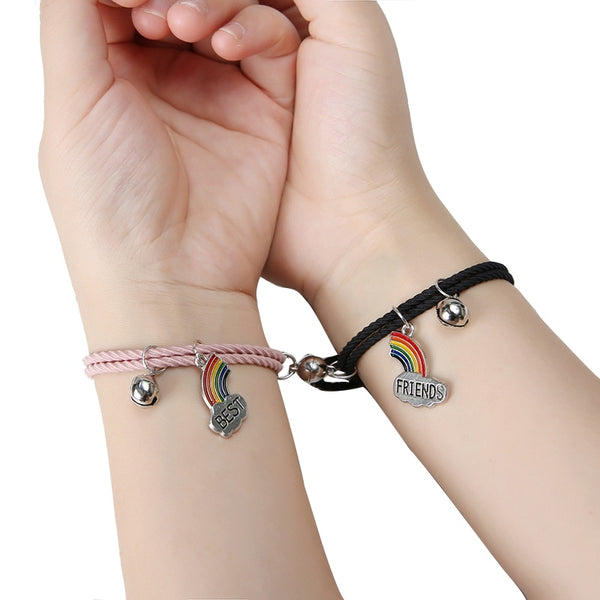 1 par de pulseras magnéticas para parejas