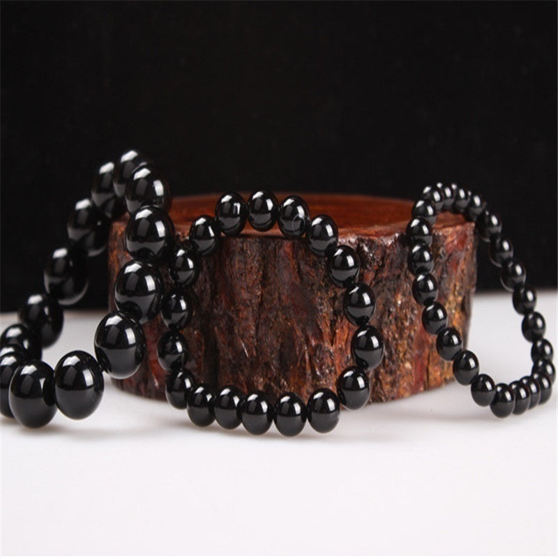 Natural Black Tourmaline Bracelet