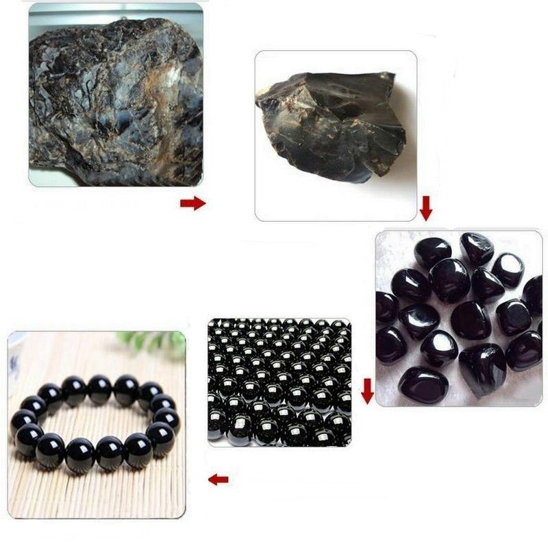 Natural Black Tourmaline Bracelet
