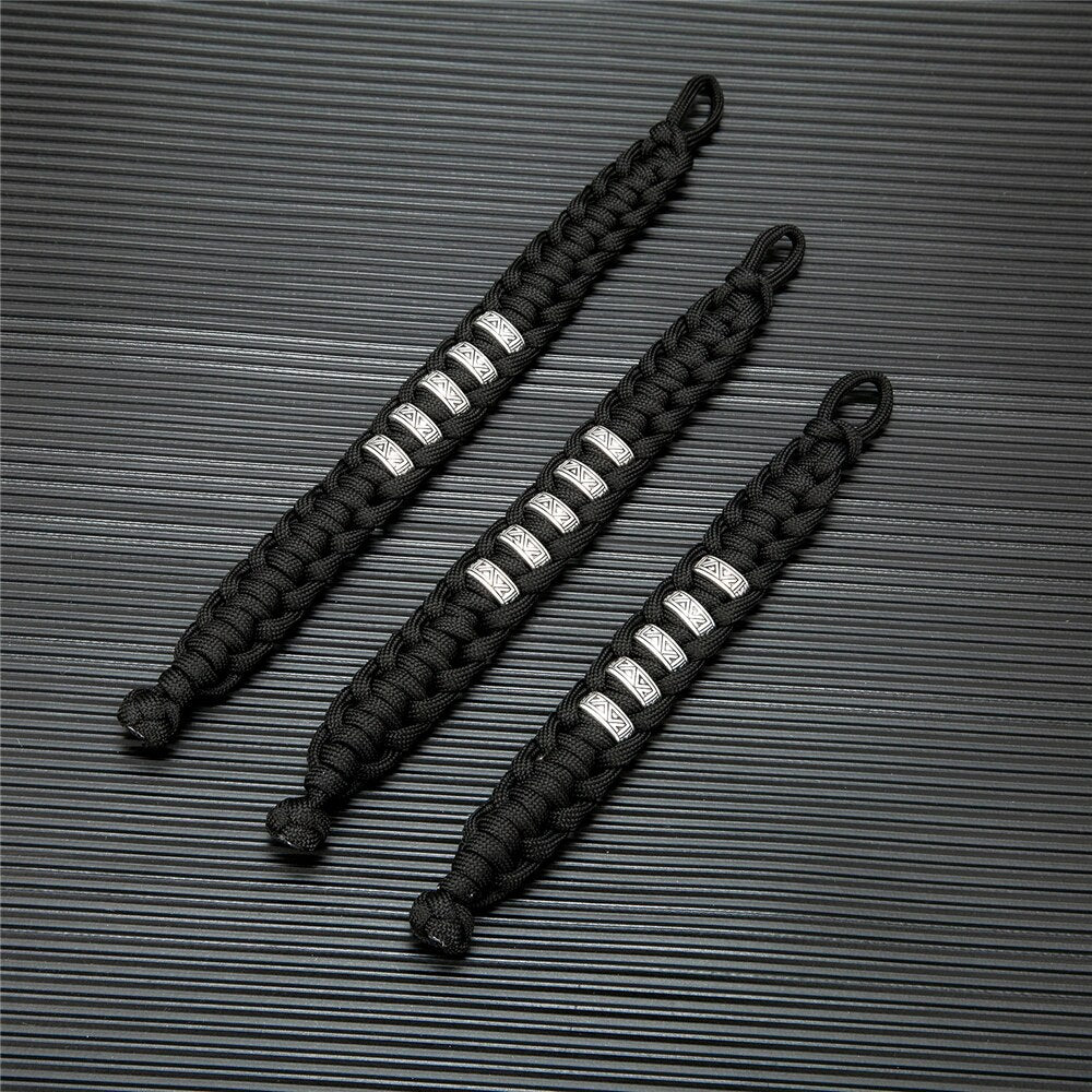 Vintage Viking Runes Survival Bracelets