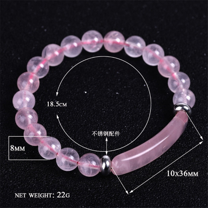 8mm Reiki  Pink Quartz Aventurine  Bracelets