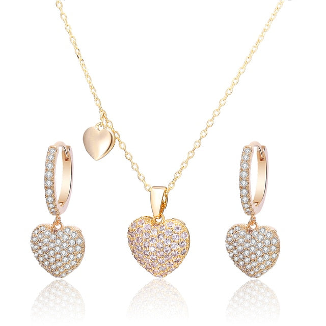 Gold Silvery Chain Summer Necklace Choker Fashion Woman Jewelry Sets