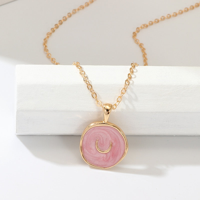 Simple Stars Moon Heart Necklaces