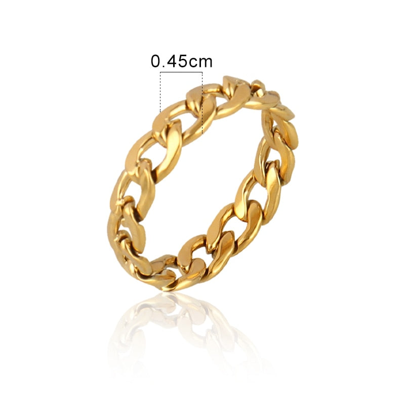 Chain Ring Stainless Steel Rings