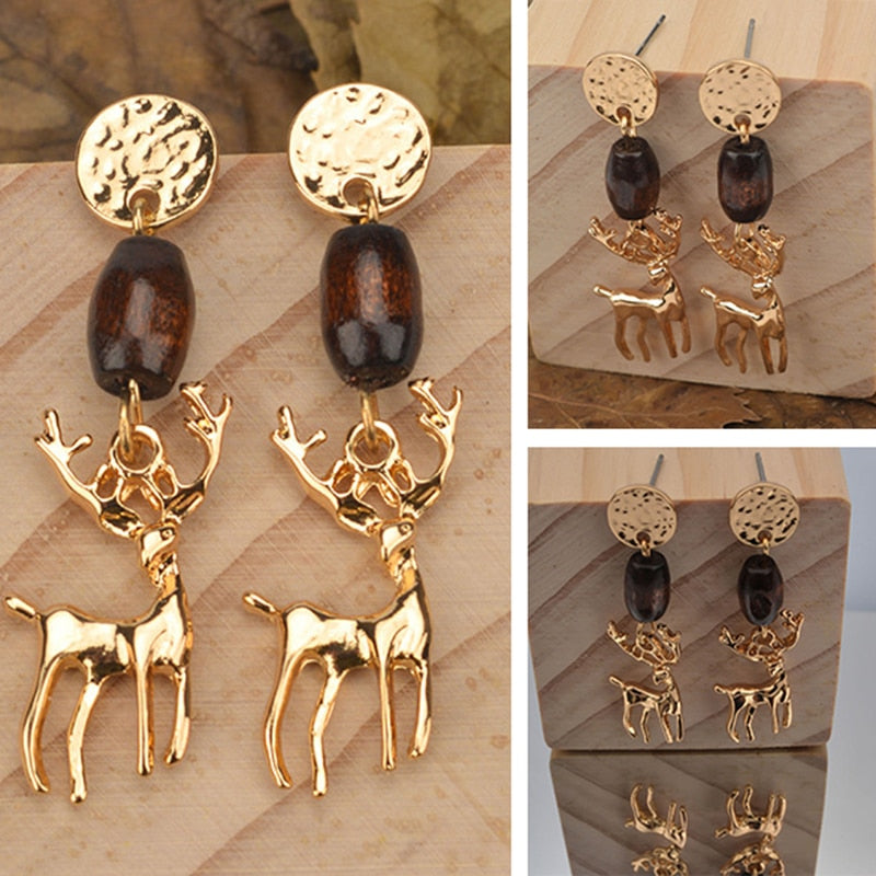 New Trendy Statement Christmas Tree Earrings