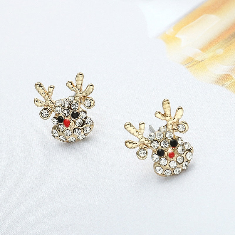 New Trendy Statement Christmas Tree Earrings