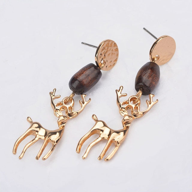New Trendy Statement Christmas Tree Earrings