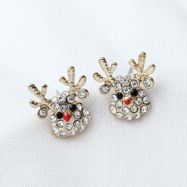 New Trendy Statement Christmas Tree Earrings