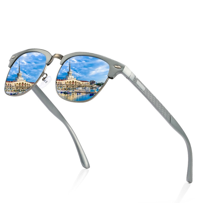 Aluminium Polarized Male Sun Glasses Eyeglasses