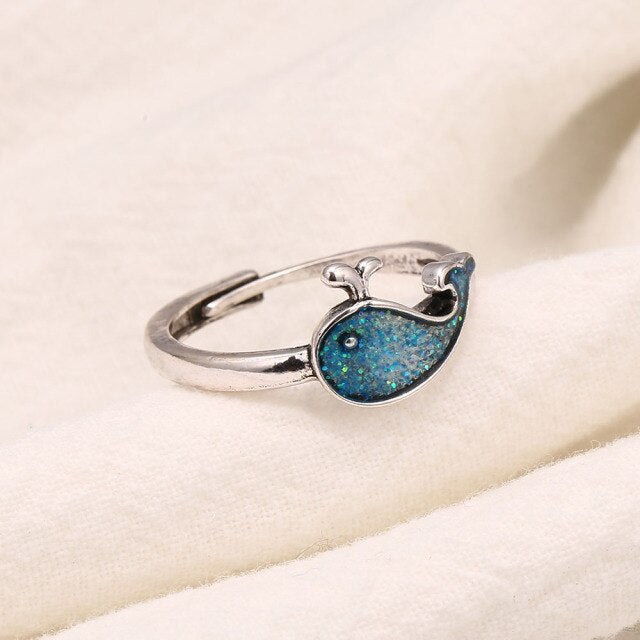 Charming Fashion Cute Little Owl Lovers Ring