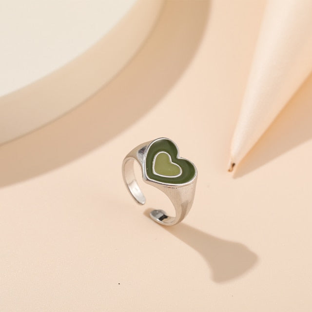 INS Style Colorful Yin Yang Mushroom Pendant Necklace