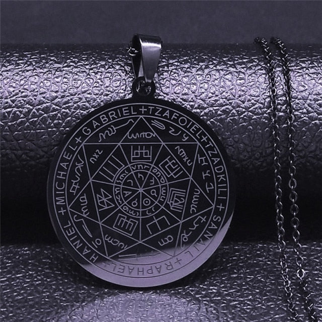 Witchcra Pentagram Stainless Steel Necklaces