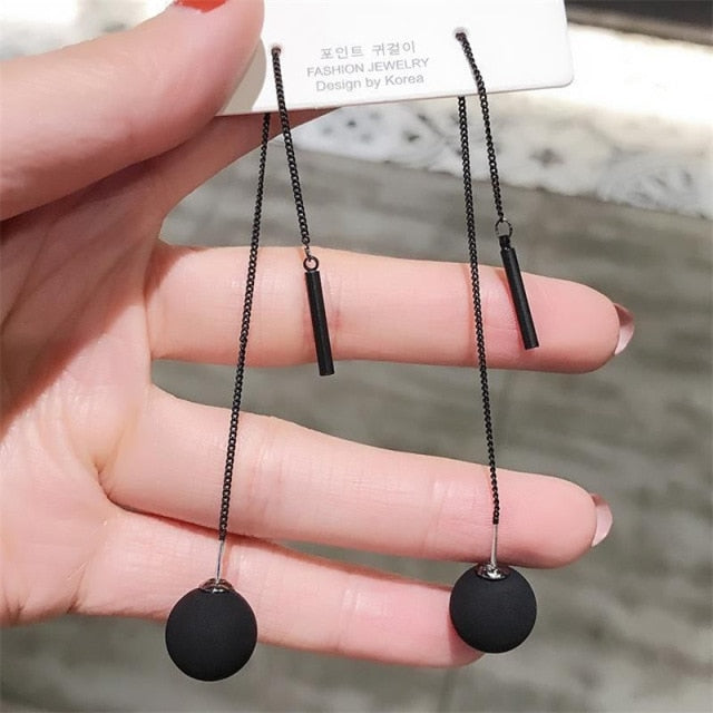 New Butterfly Tassel Drop Earrings