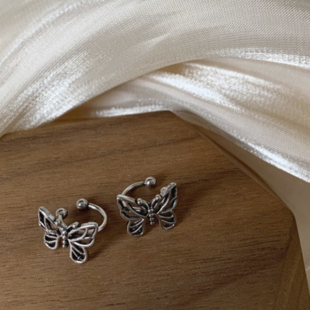 New Butterfly Tassel Drop Earrings