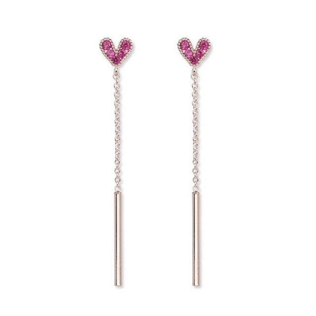 New Butterfly Tassel Drop Earrings