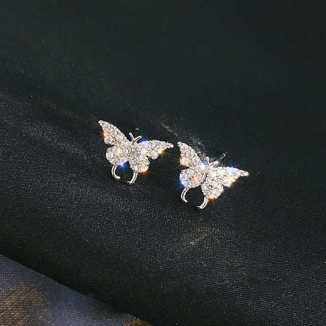 New Butterfly Tassel Drop Earrings