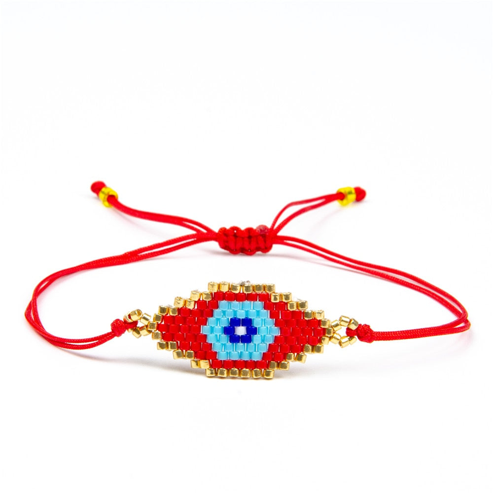MIYUKI Turkish Evil Eye Bracelet