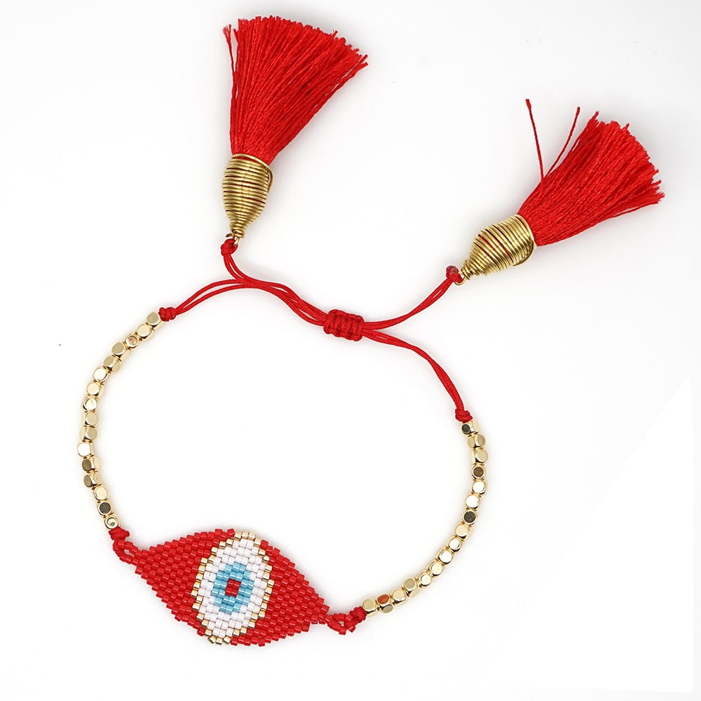 MIYUKI Turkish Evil Eye Bracelet