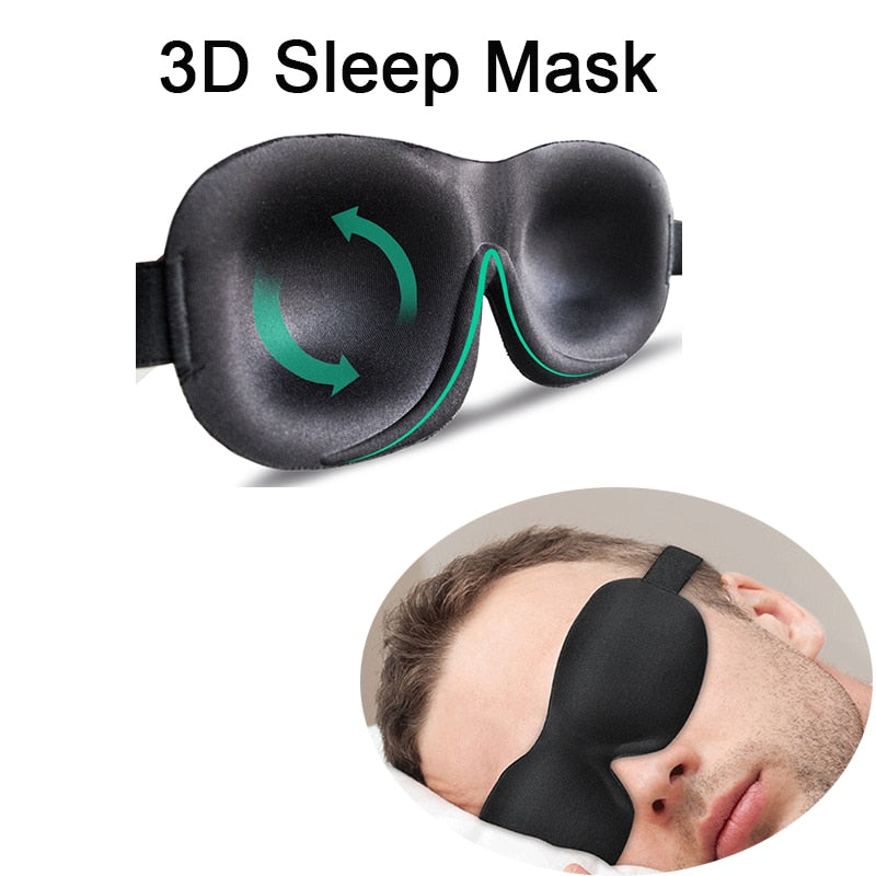 3D  Blocking Light Sleeping Eye Mask