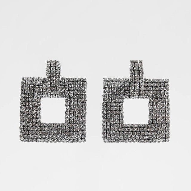 New ZA Crystal Drop Earrinigs For Women