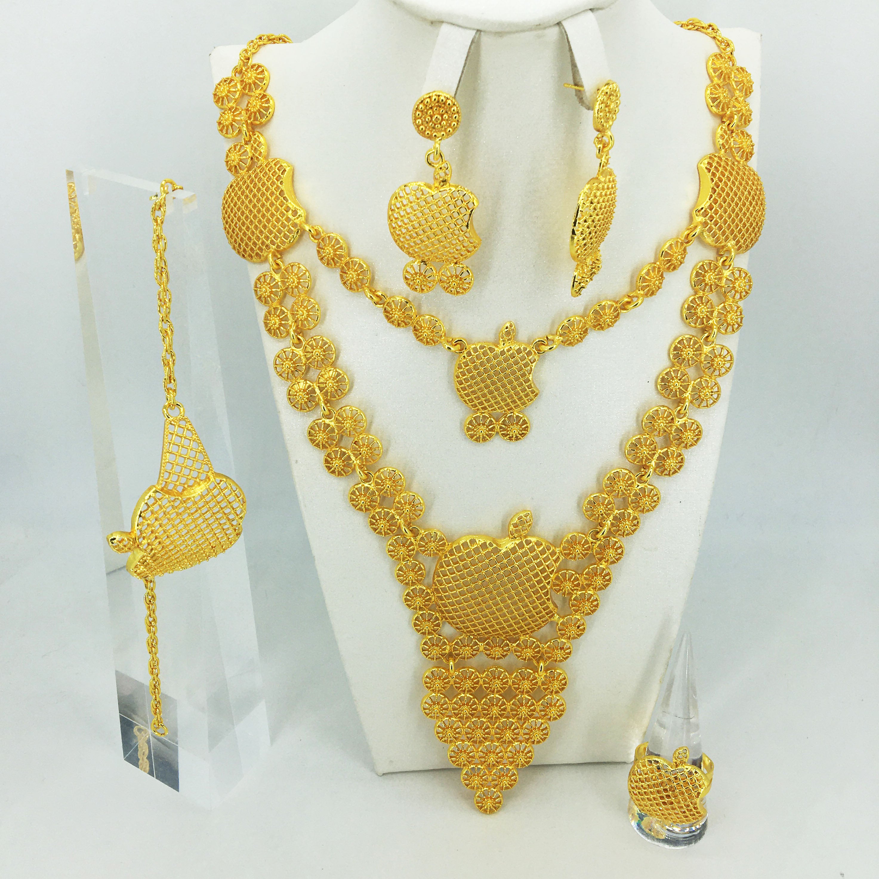 Fashion Wedding Bridal Crystal Rhinestone Jewelry Sets