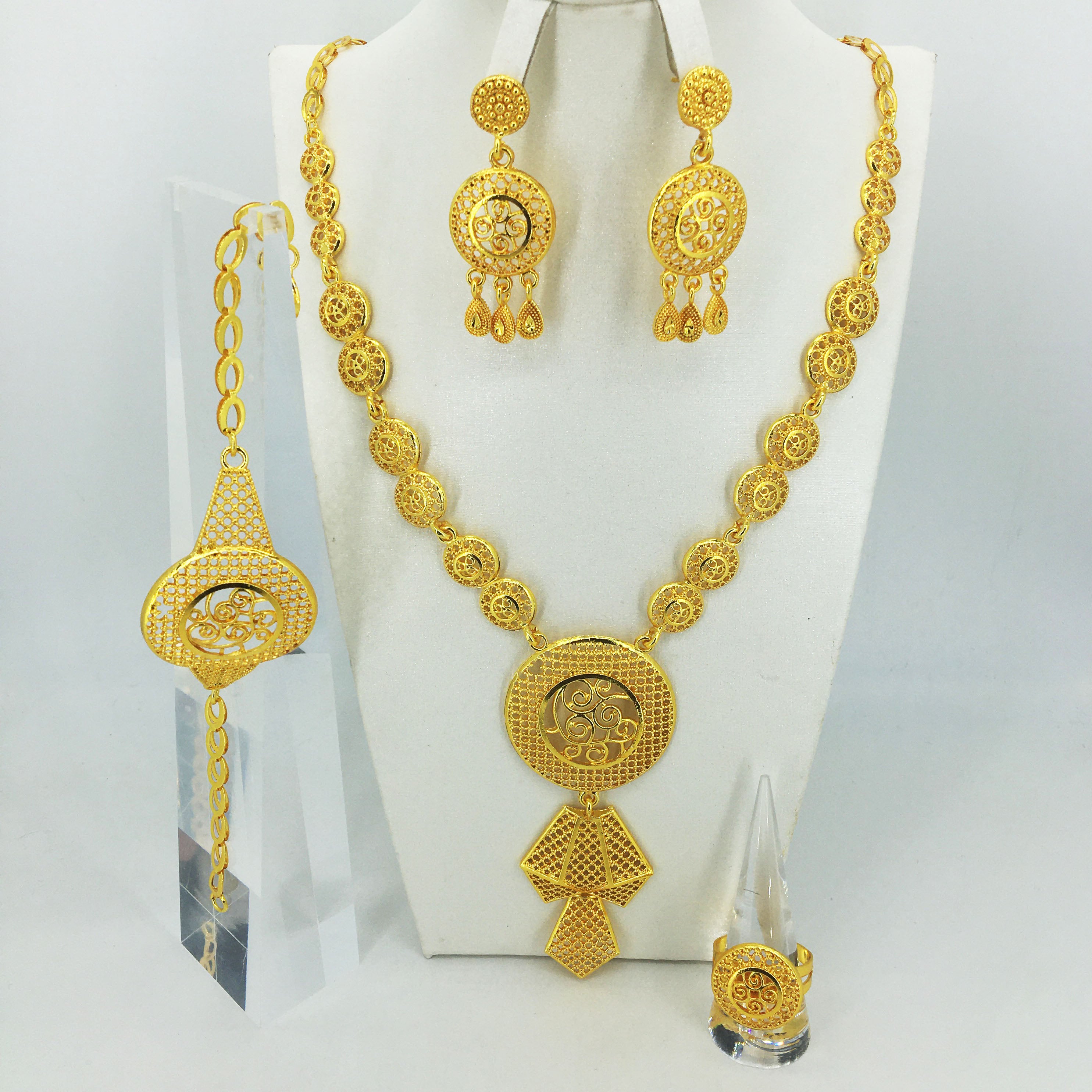 Fashion Wedding Bridal Crystal Rhinestone Jewelry Sets