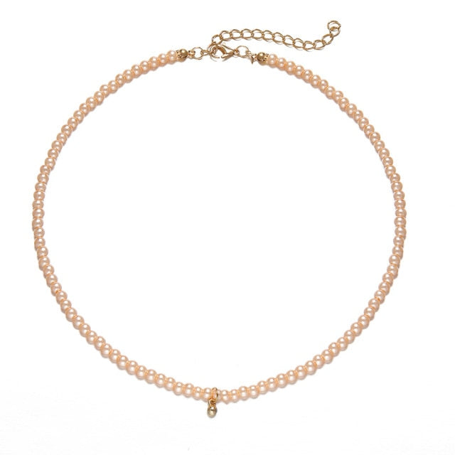 Trend Elegant Jewelry Wedding Big Pearl Necklace