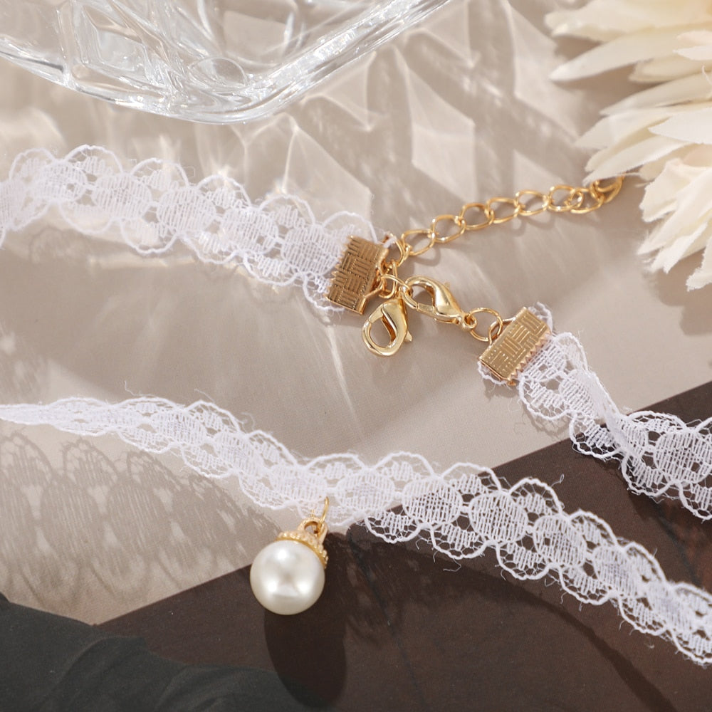 Heart Chain Choker Necklace