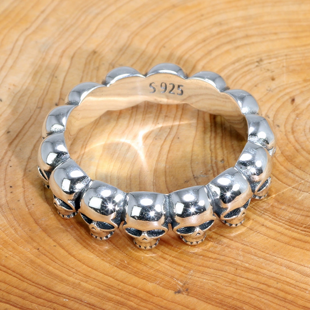 925 Sterling Silver Cool Couple Rings