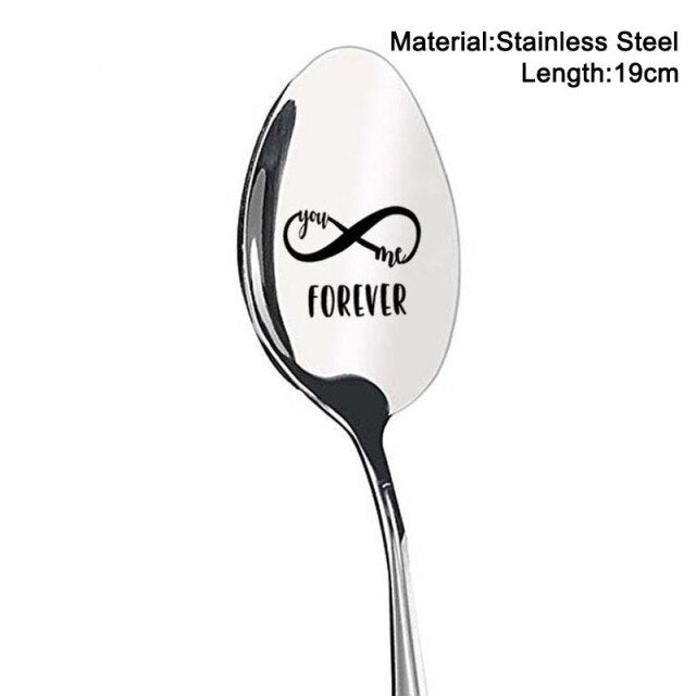 Valentines Day Gift Stainless Steel Coffee Spoon