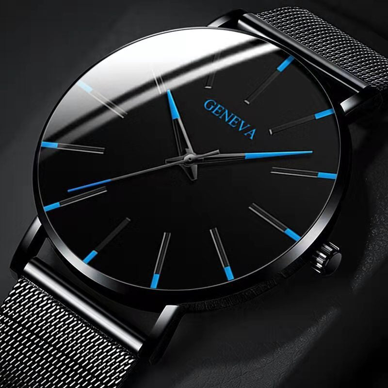 Minimalist Men's Fashion Ultra Thin Watches