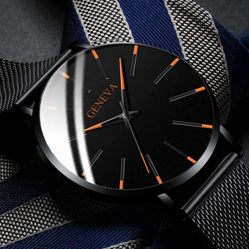 Minimalist Men's Fashion Ultra Thin Watches