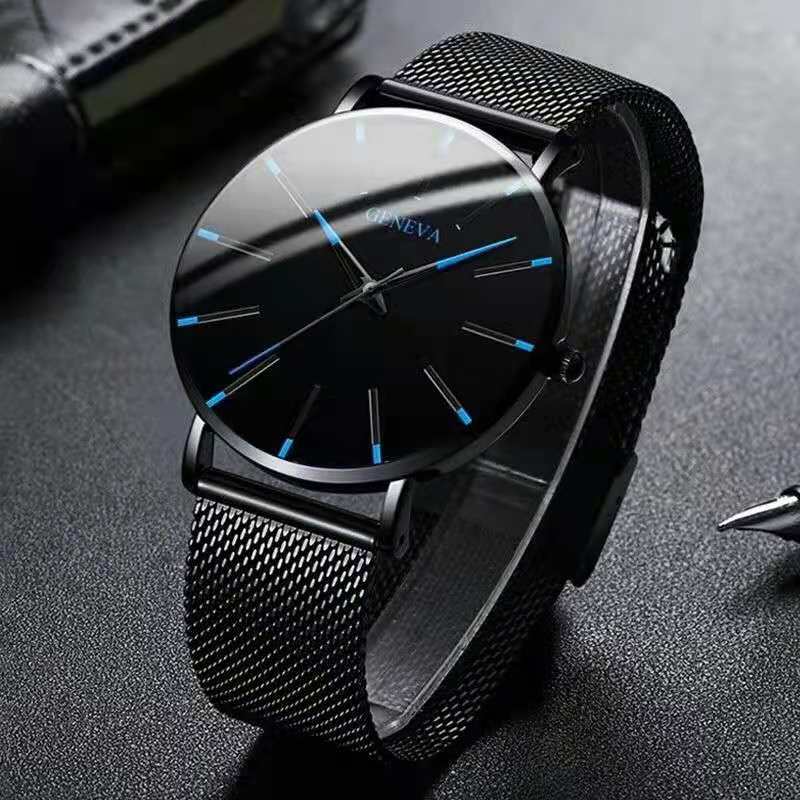 Minimalist Men's Fashion Ultra Thin Watches