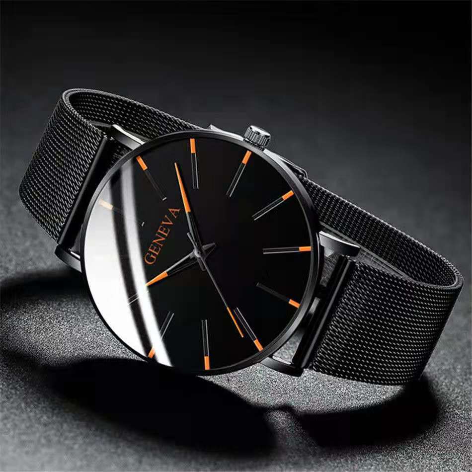 Minimalist Men's Fashion Ultra Thin Watches