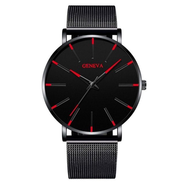 Minimalist Men's Fashion Ultra Thin Watches