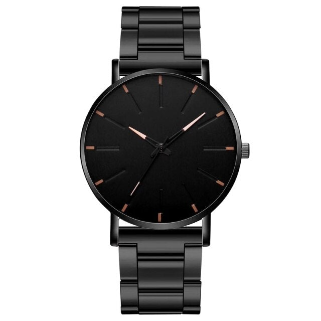 Minimalist Men's Fashion Ultra Thin Watches
