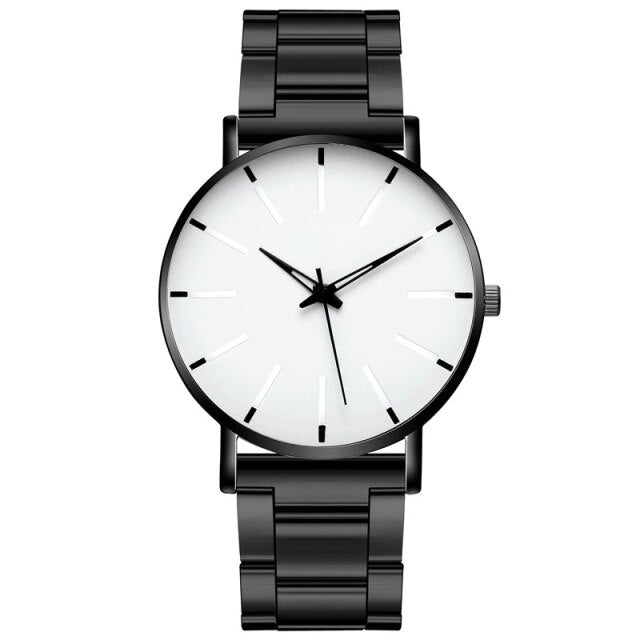 Minimalist Men's Fashion Ultra Thin Watches