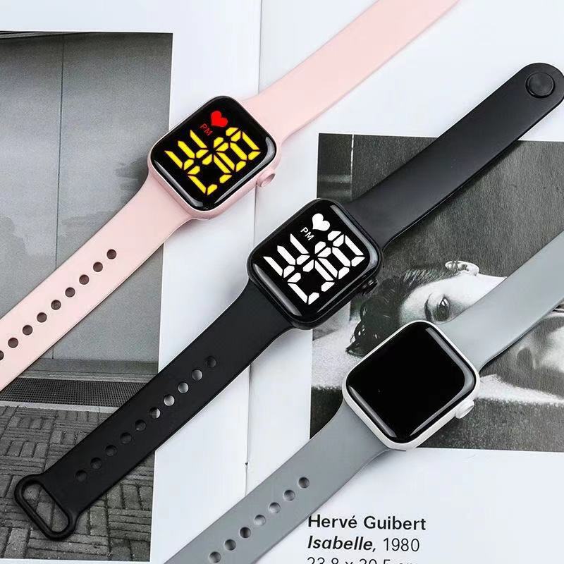 2PCS Digital Lover Watches Couple Watch