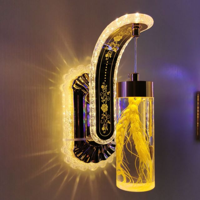 New Real flower  Led Wall Light  Bedside Wall Lamp
