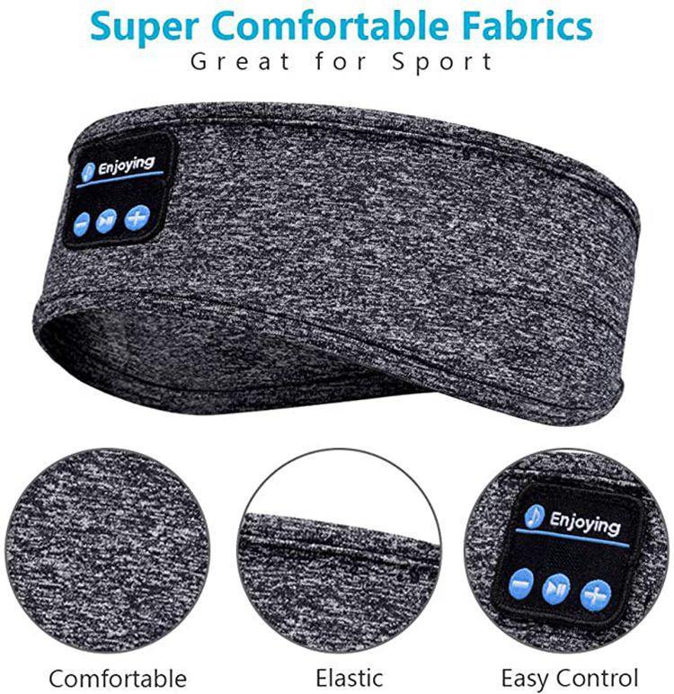 Bluetooth Sleep Headphones- Good Sleep with Comfy Eye Cover and Music