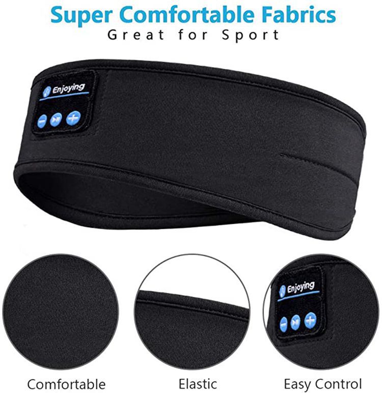 Bluetooth Sleep Headphones- Good Sleep with Comfy Eye Cover and Music