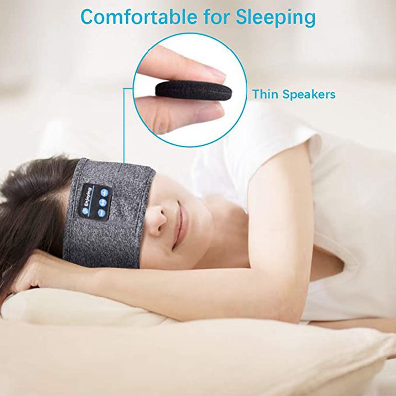 Bluetooth Sleep Headphones- Good Sleep with Comfy Eye Cover and Music