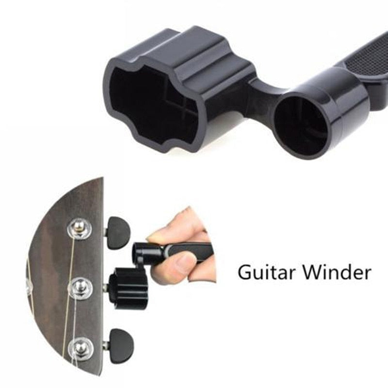 Guitar Winder String Cutter Pin Puller 3 in 1