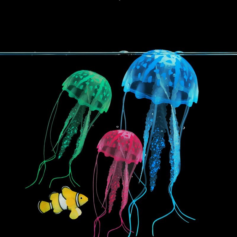 5pcs/5Color  Assorted Artificial Jellyfish