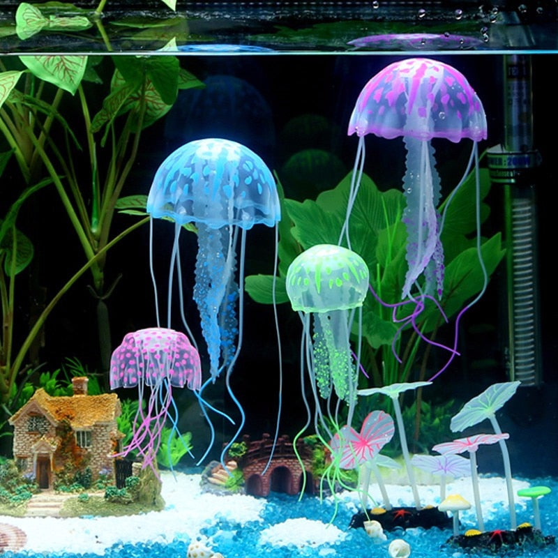 5pcs/5Color  Assorted Artificial Jellyfish