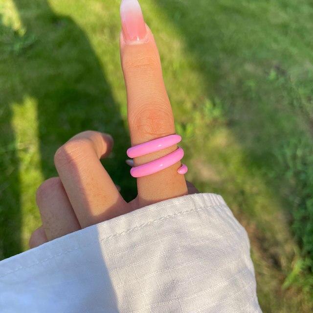 Cool Hollow Out - Twist Metal Ring