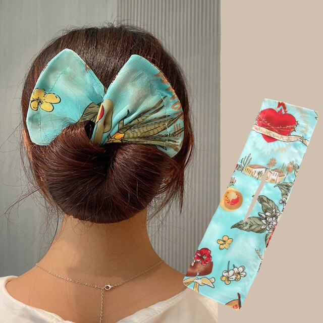 Lazy Magic Hair Band -Women Printed Fabric Cute Headband